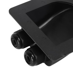 Solar Cable Entry Gland Plastic Waterproof Double Cable Entries Cable Entry