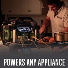 Versatile 3000W Portable Power Station – Indoor/Outdoor Use, Lightweight Design