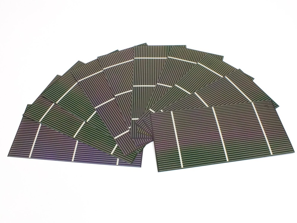 Solopower 7.5″x 3.75″ CIGS 1.25 Watt Stainless Steel Flexible Solar Cell 10 QTY
