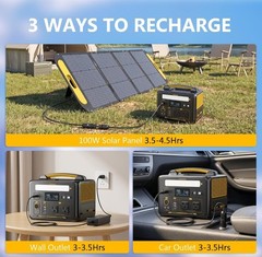 VTOMAN Jump 600X Portable Power Station 600W 299Wh Solar Generator LiFePO4