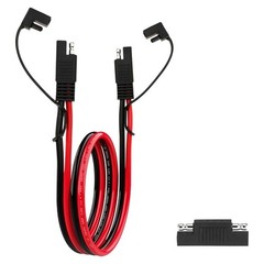 1FT 10AWG SAE Extension Cable for Power Delivery, for Solar Panel RV Battery