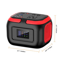 SinKeu 120W Portable Power Station 97.68Wh Solar Generator AC USB DC Camping