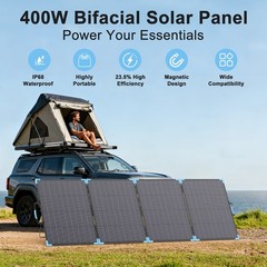 220W 400W Portable Solar Panel IP68 Waterproof Foldable Solar Panel Power Backup