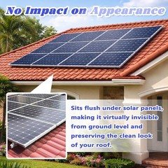 Rust-Resistant Solar Panel Critter Guard – 6x100FT with Clips & Cutter Included