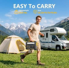 VTOMAN Jump 600X Portable Power Station 600W 299Wh Solar Generator LiFePO4