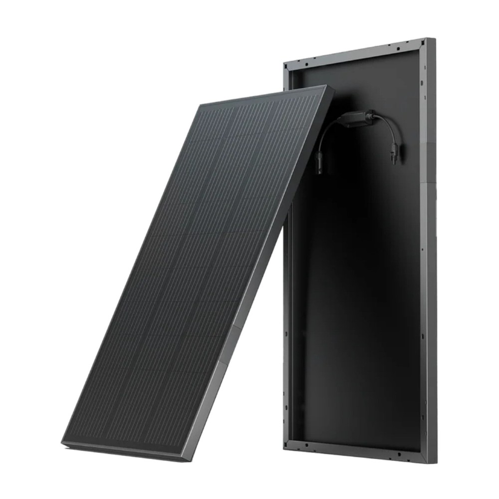 EcoFlow 100W Rigid Solar Panel IP68 Weatherproof for Outdoor Power (2-Pack)