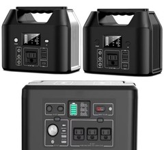 PORTABLE POWER STATION 150W SOLAR GENERATOR LITHIUM BATTERY PACK HIGH-CAPACITY