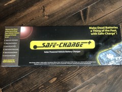 NEW Solar-Powered Car Boat Battery Charger with Cigarette Lighter Plug(1.5W)