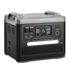 Uimoso Portable Power Station Solar Generator 2400W 2160Wh with 10 Outputs