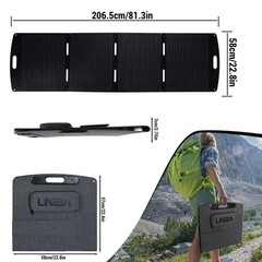 200W 100W Foldable Solar Panel with Adjustable Kickstand For Camping RV Off-Grid
