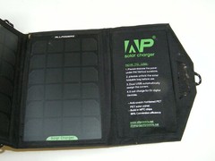 AP ALLPOWERS SOLAR CHARGER DUAL USB FOLDING