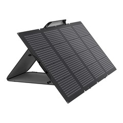 EcoFlow 220W Bifacial Portable Solar Panel IP68 Water-Resistant (Black)