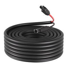 Uimoso 50FT Solar Panel Extension Cable 10AWG Wire with Retardant Connectors