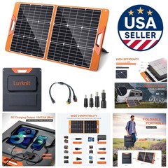 Versatile 100W Monocrystalline Solar Panel – Perfect for Emergency Power Backup