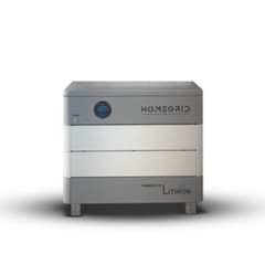 Lithion HomeGrid Stack’d 9.6kWh 2 Batteries with Sol-Ark 12K Hybrid Inverter Kit