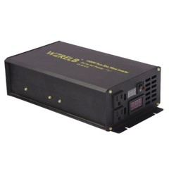 12V Power Inverter Pure Sine Wave 1500 watt Car Power Supply Truck Solar RV Home