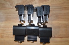 Lot of 7 UniRac Solar Mount End Clamps AF 30-46mm Dark Finish 302050D