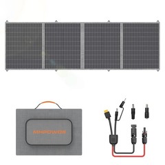 MHPOWOS Solar Panel 200W Blanket Portable Solar Bag Foldable Solar Panel Kits