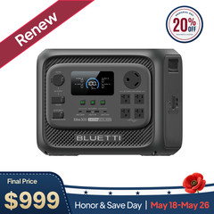 BLUETTI Elite 300 3014Wh 2400W Portable Power Station for Home Back-up Camping
