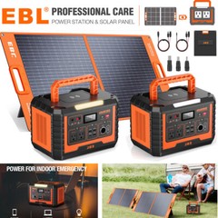 New Portable Power Station 200W/500W/1000W Solar Generator / Solar Panel
