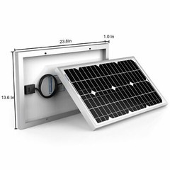 ⭐AP 30 Watt 12V Monocrystalline Off-Grid System Solar Panel⭐️