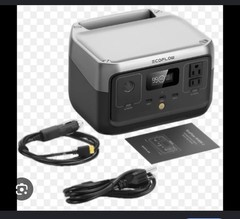 EcoFlow River 2 Portable Power Station 600W Black (EFR600) 256Wh
