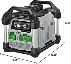 Versatile 3000W Portable Power Station – Indoor/Outdoor Use, Lightweight Design