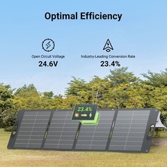 Dabbsson Folding Solar Panel 120W IP67 Waterproof Monocrystalline Design Outdoor