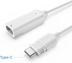 4.5m Weatherproof Solar Panel Extension Cable for USB Type-C Security Cameras