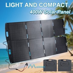 Foldable Portable Solar Panel 200W 400W IP68 for Power Station RV Caravan Boat