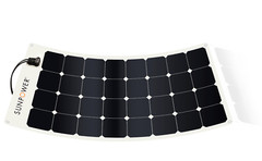 100 Watt Flexible Lightweight Solar Panel By Sunpower 100W (Cosmetic Defects)