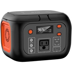 Portable Power Bank 150W 97Wh Battery Bank Fast Charging Solar Generator Camping