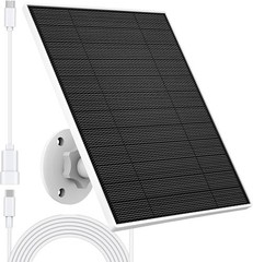 Solar Panel Eufy Outdoor Camera 5W Camera Solar Panel Charger Compatible Eufycam
