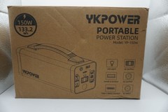 YKPOWER Portable Power Station 150W 133.2Wh Model YP-150W