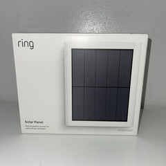 Ring 4W 2nd Generation Solar Panel for Select Ring Security Cameras White Sealed