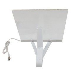 LED For Kids Drawing Board DIY Kit with Pens and Bracket for Creative Fun