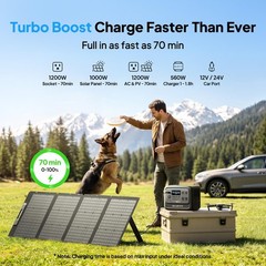 BLUETTI Elite 100 V2 1024Wh 1800W Portable Power Station LFP Battery Refurbished