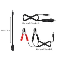 60W Solar Panel 18V Trickle Charger Battery Charger Kit Maintainer Boat Car RV