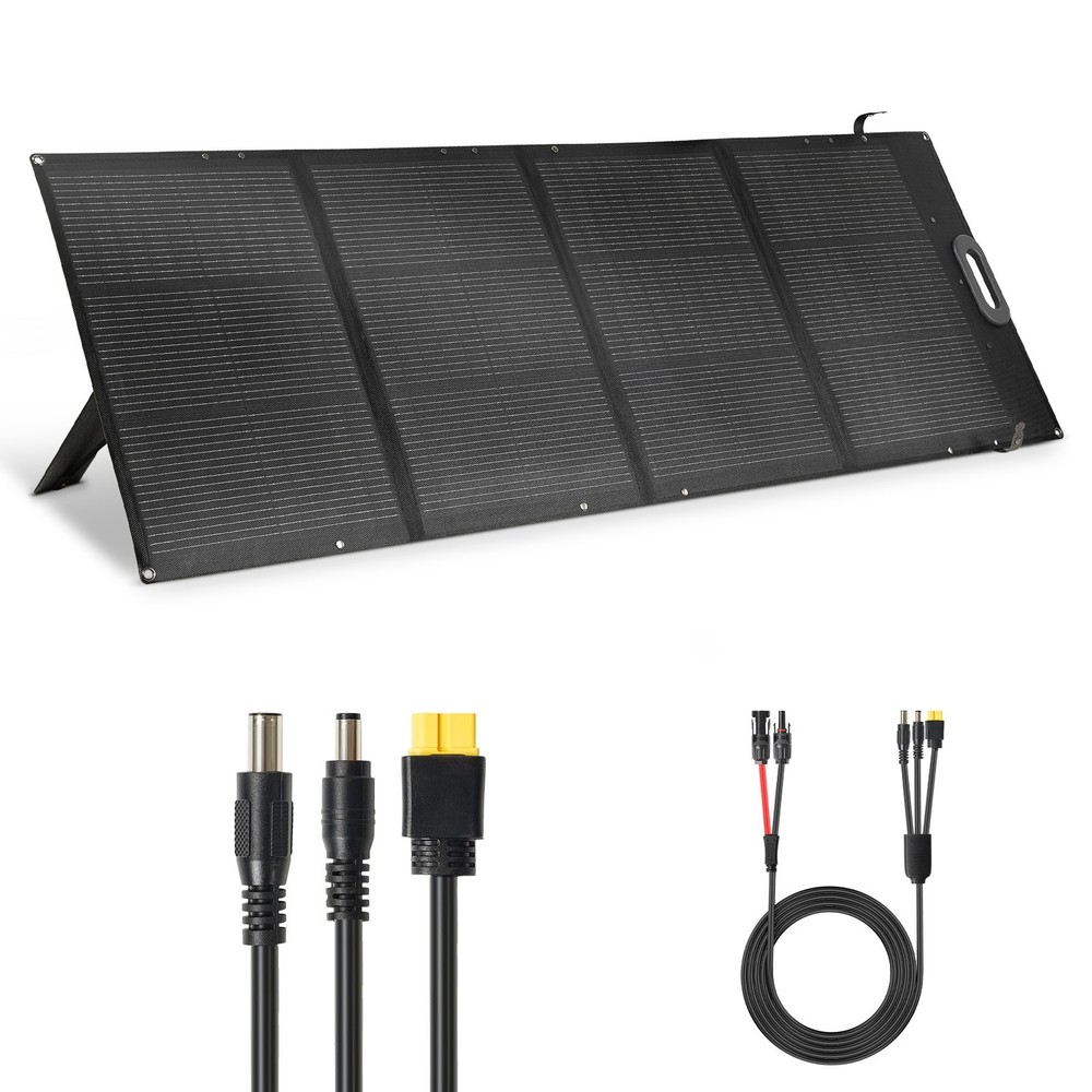 HQST Ultra-Light 200W Foldable Portable Solar Panel | 25% Efficiency, IP67