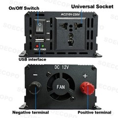 Complete 7000W Off-Grid Solar Kit 7000W Inverter 2pcs 300W Solar Panels 110V/220