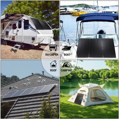 5000W Inverter Solar Panel Kit Solar Power Generator 30A Home 110V Grid System