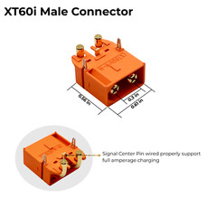 10AWG XT60i to XT60 Male Female Connector Adapter Battery Solar Extension Cable