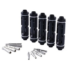 Photovoltaic Connectors Coupling Power 5 Pairs Connector Metal+plastic