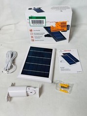 Solar Power Panel for Blink Outdoor, XT and XT2 Camera Charger – 1 Pack-White