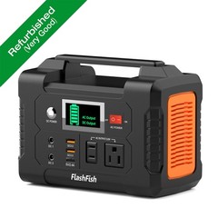 FlashFish E200 Portable Power Station 200W 151Wh Solar Generators Refurbished