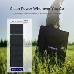 Renogy 400W Foldable Solar Panel Lightweight IP67 For RV Camping Off-Grid