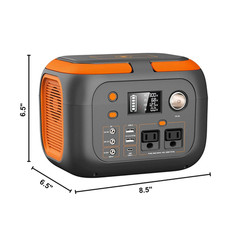 SinKeu 120W Portable Power Station 97.68Wh Solar Generator AC USB DC Camping