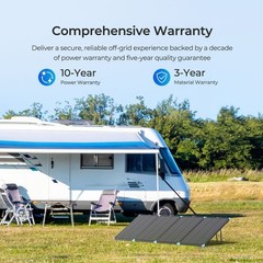 Renogy 300W Portable Solar Panel Lightweight Solar Suitcase IP67 For RV Camping