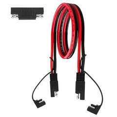 1FT 10AWG SAE Extension Cable for Power Delivery, for Solar Panel RV Battery