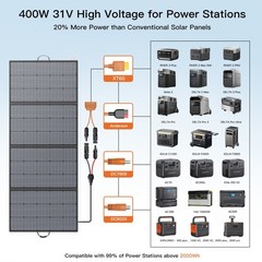110W 220W 400W Solar Panel Charger Foldable for Solar Generator Power Station